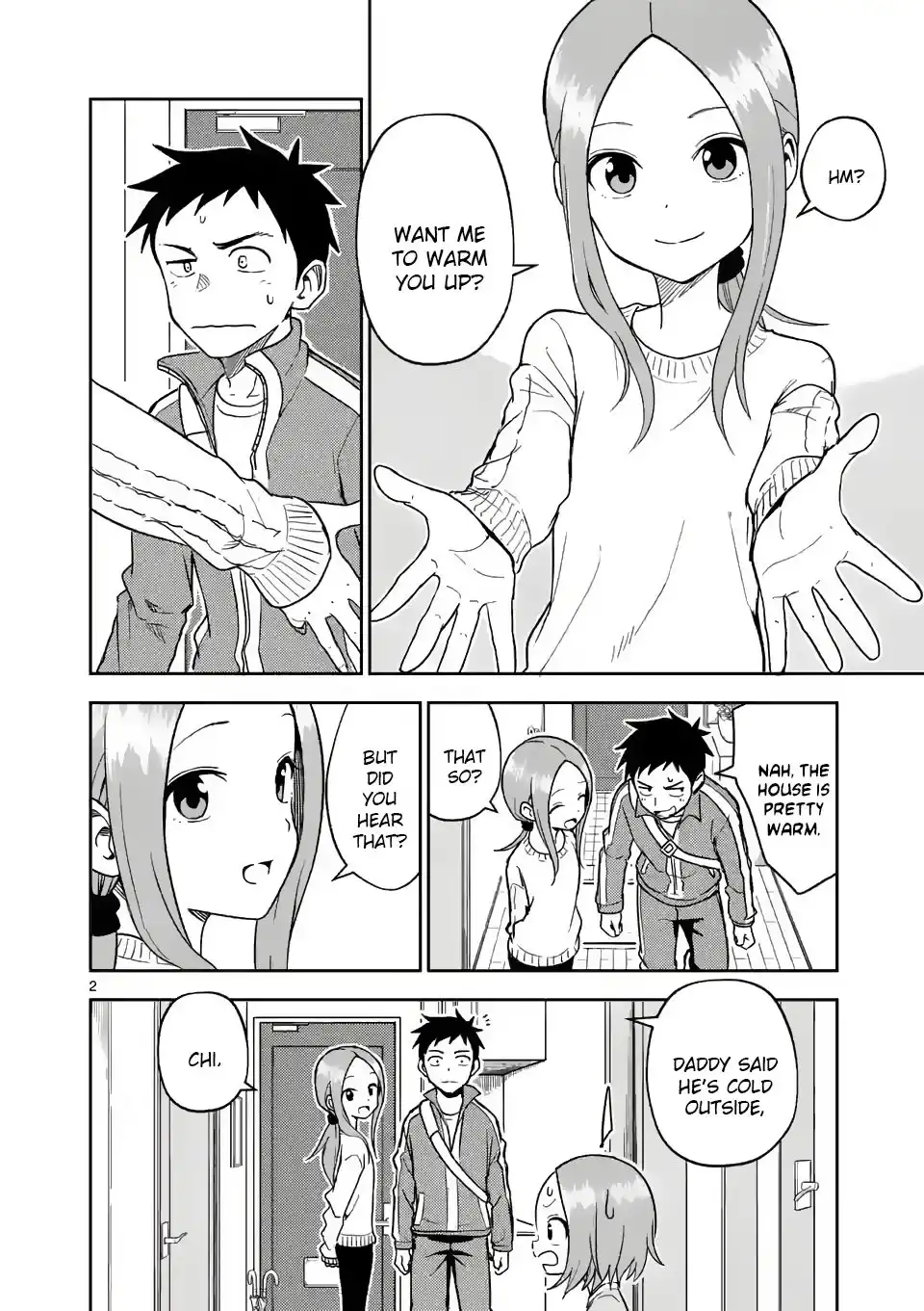 Karakai Jouzu no (Moto) Takagi-san Chapter 165 2